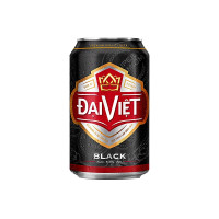 Пиво темное пастериз. Black фильтров. DaiViet, 5,8%, ж/б 330 мл