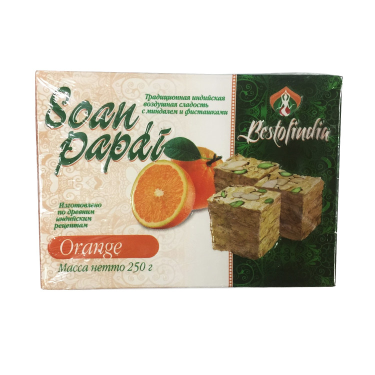 Соан папди АПЕЛЬСИН Best of India, 250 г