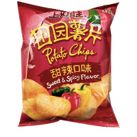 Чипсы картофельные со сладко-острым вкусом Shanghaojia, 50 г