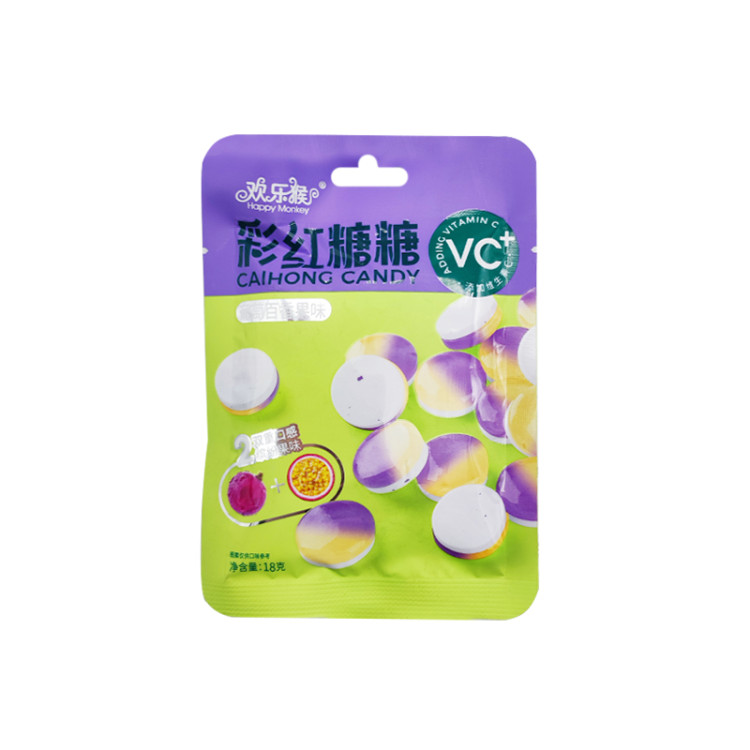 Конфеты с двойным вкусом и витамином С виноград-маракуйя, 18 г