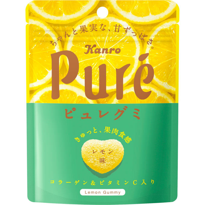 Мармелад жевательный Лимон Kanro, 56 гр