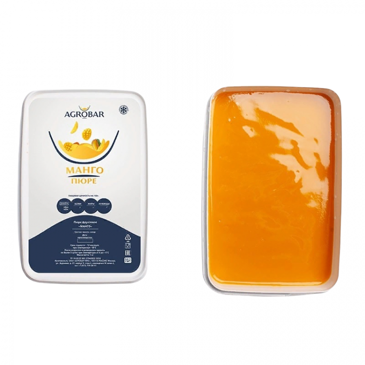 Пюре Манго Agrobar, 250 грВЫВОД