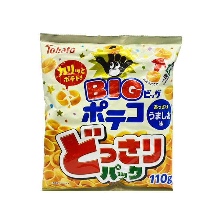 Чипсы картофельные колечки слабосолёные "POTECO", 110 г, TOHATO